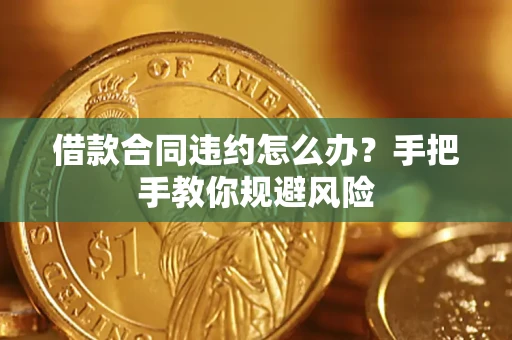 北京借款合同违约怎么办？手把手教你规避风险