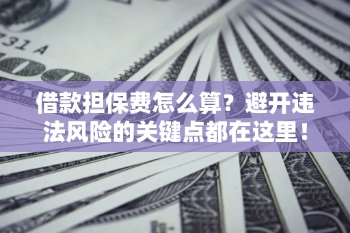 北京借款担保费怎么算？避开违法风险的关键点都在这里！