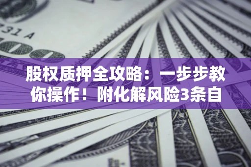 北京股权质押全攻略：一步步教你操作！附化解风险3条自救法则