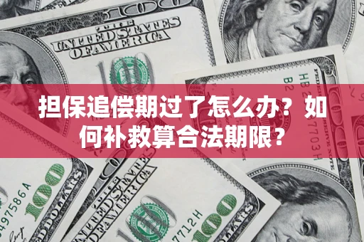北京担保追偿期过了怎么办？如何补救算合法期限？