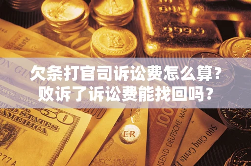 北京欠条打官司诉讼费怎么算？败诉了诉讼费能找回吗？