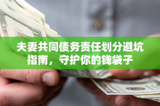 北京夫妻共同债务责任划分避坑指南，守护你的钱袋子