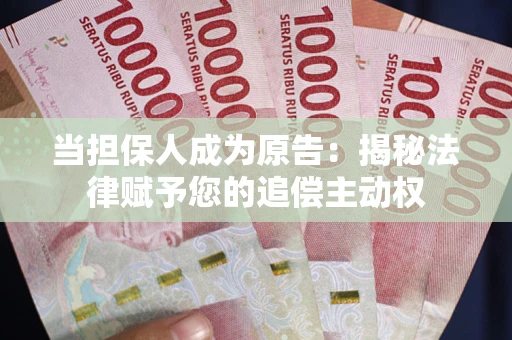 北京当担保人成为原告:揭秘法律赋予您的追偿主动权 北京当担保人成为原告:揭秘法律赋予您的追偿主动权