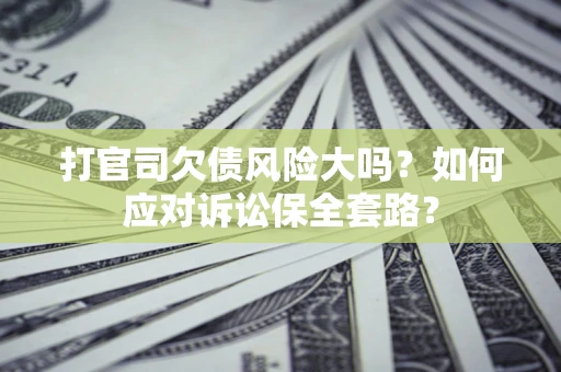 北京打官司欠债风险大吗？如何应对诉讼保全套路？