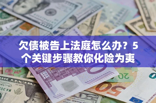 北京欠债被告上法庭怎么办？5个关键步骤教你化险为夷