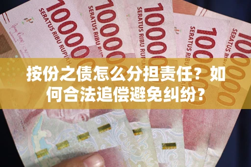 北京按份之债怎么分担责任？如何合法追偿避免纠纷？
